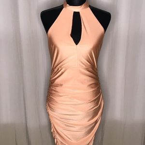 Choker evening dress